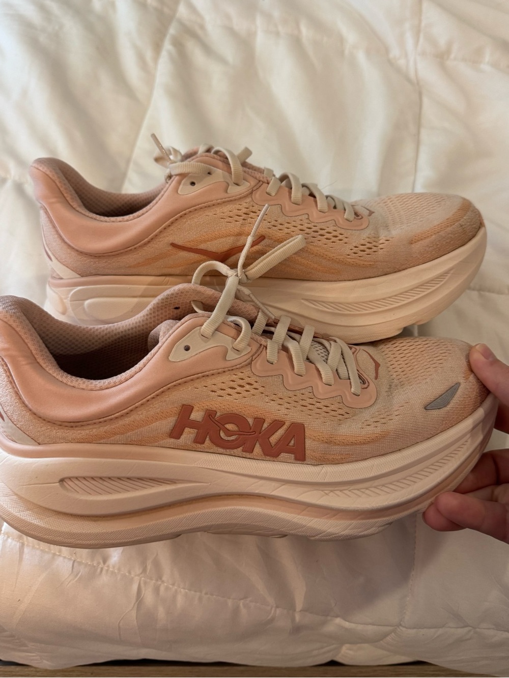 Hoka Women's Pink Running Sneakers - Lightweight Cushioning
